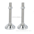 stainless machine furniture Zinc plated leveling feet